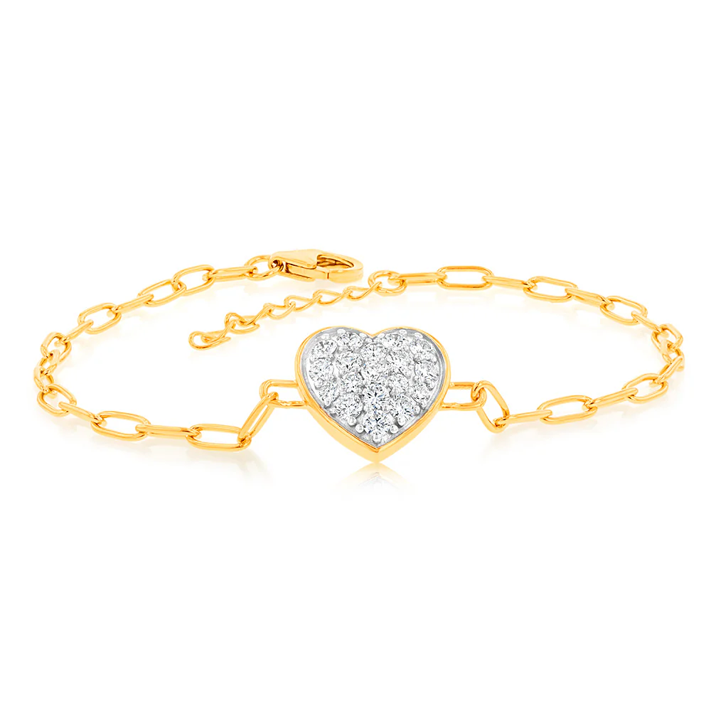 1Carat Luminesce Lab Grown Fancy Diamond Bracelet