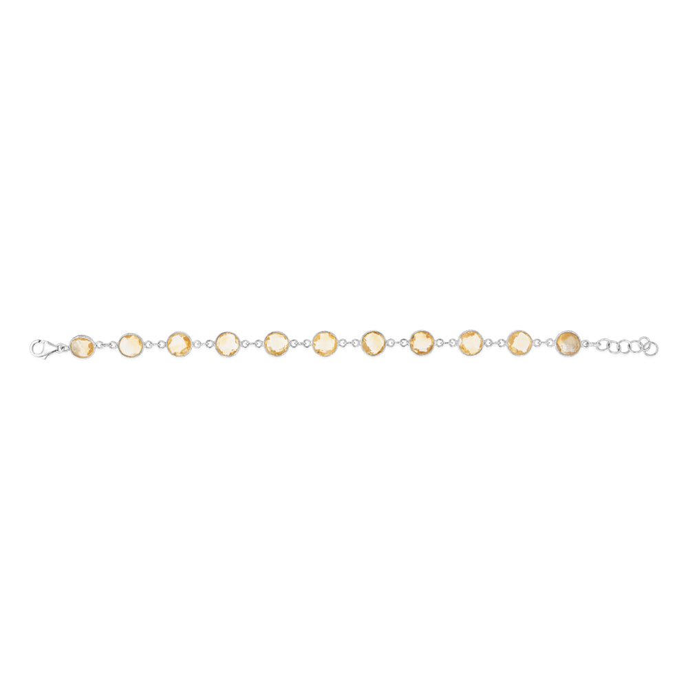 20 Carats Citrine Bracelet in Sterling Silver - Image 2