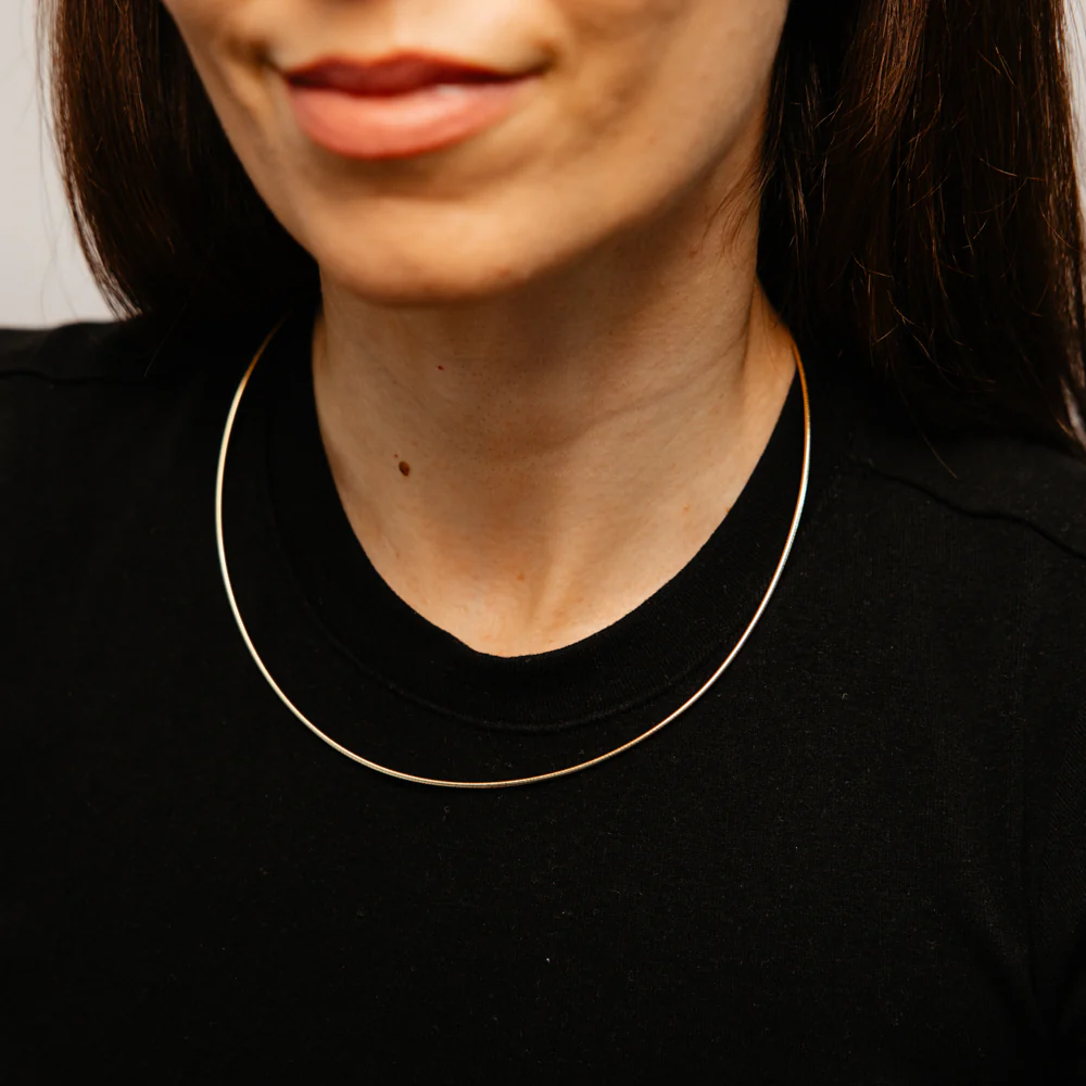 9ct Yellow Gold 45cm Omega Chain - Image 3