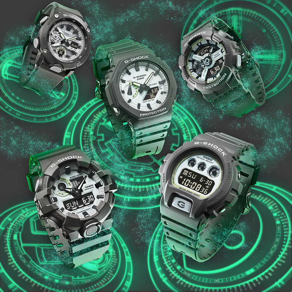 G-Shock GA110HD-8A Hidden Glow Watch - Image 4
