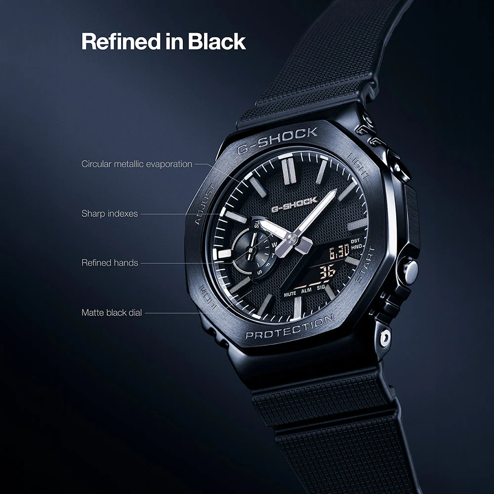 G-Shock "Luxe Black" GM2100LXB-1A - Image 5