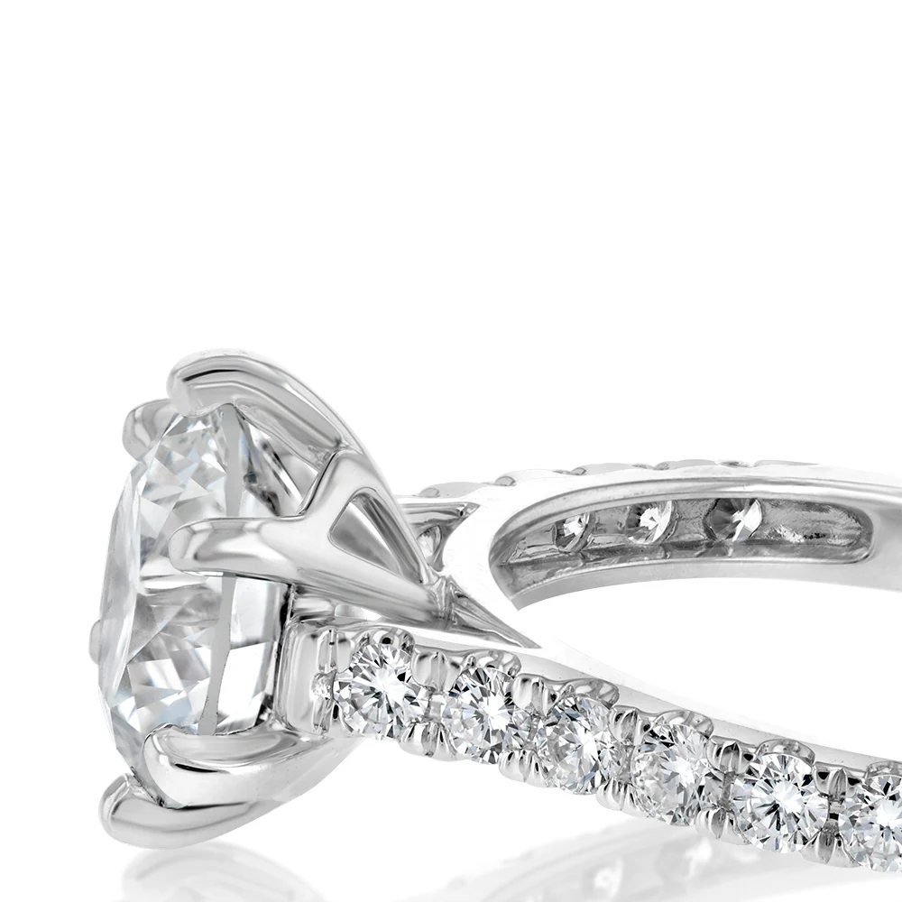 Luminesce Lab Grown 2.30 Carat Diamond Ring in 9ct White Gold - Image 5