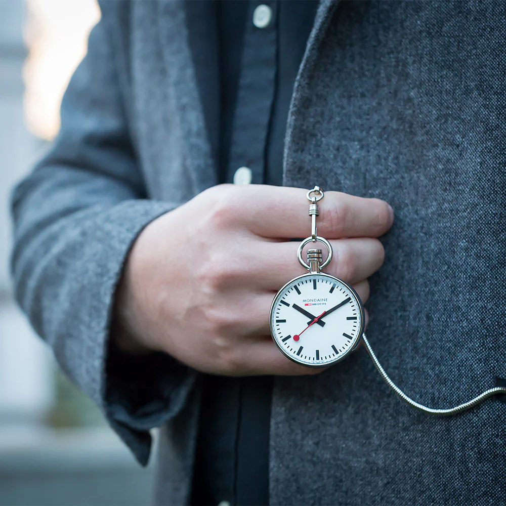 Mondaine A6603031611SBB Pocket Watch - Image 7
