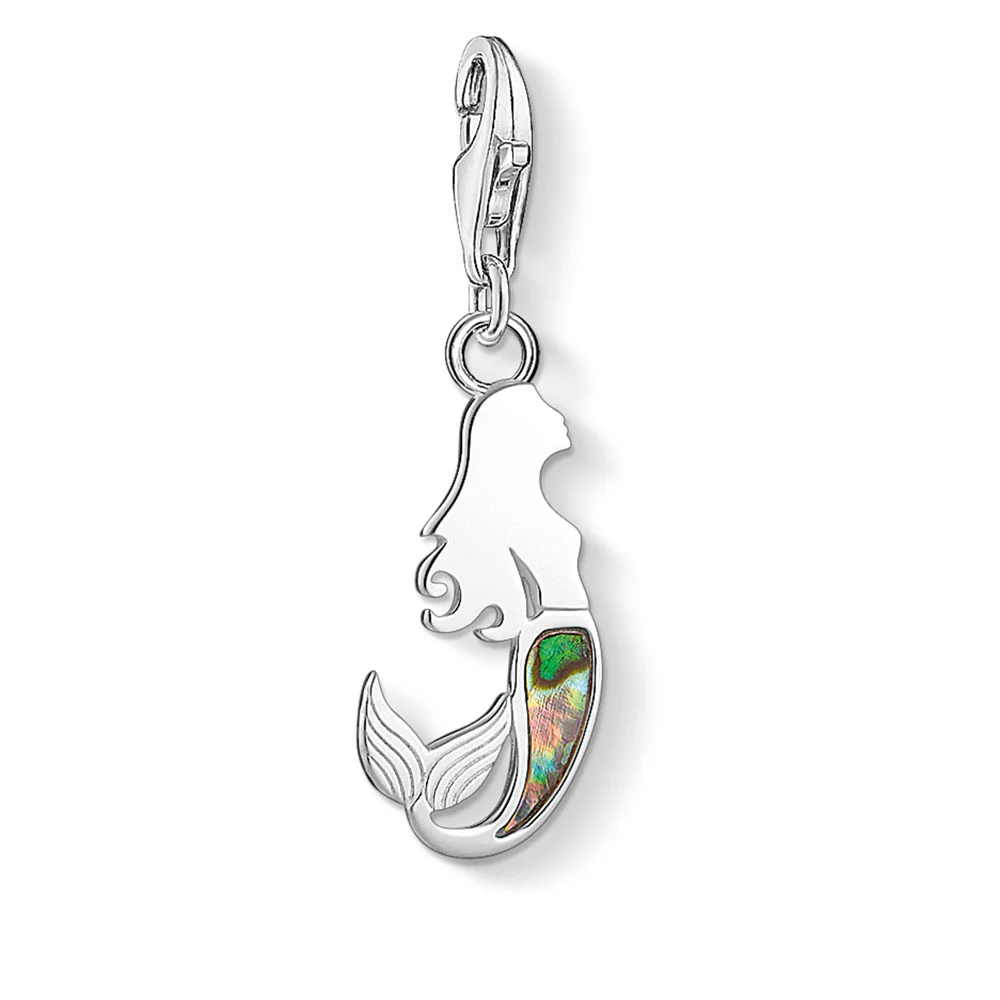 Sterling Silver Thomas Sabo Charm Club Mermaid