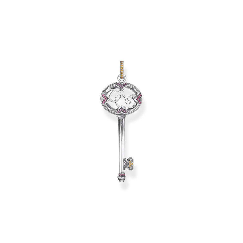 Thomas Sabo Sterling Silver Magic Garden Key Pendant